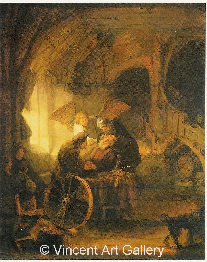 A4419, REMBRANDT, Tobias Returns Sight to His Father